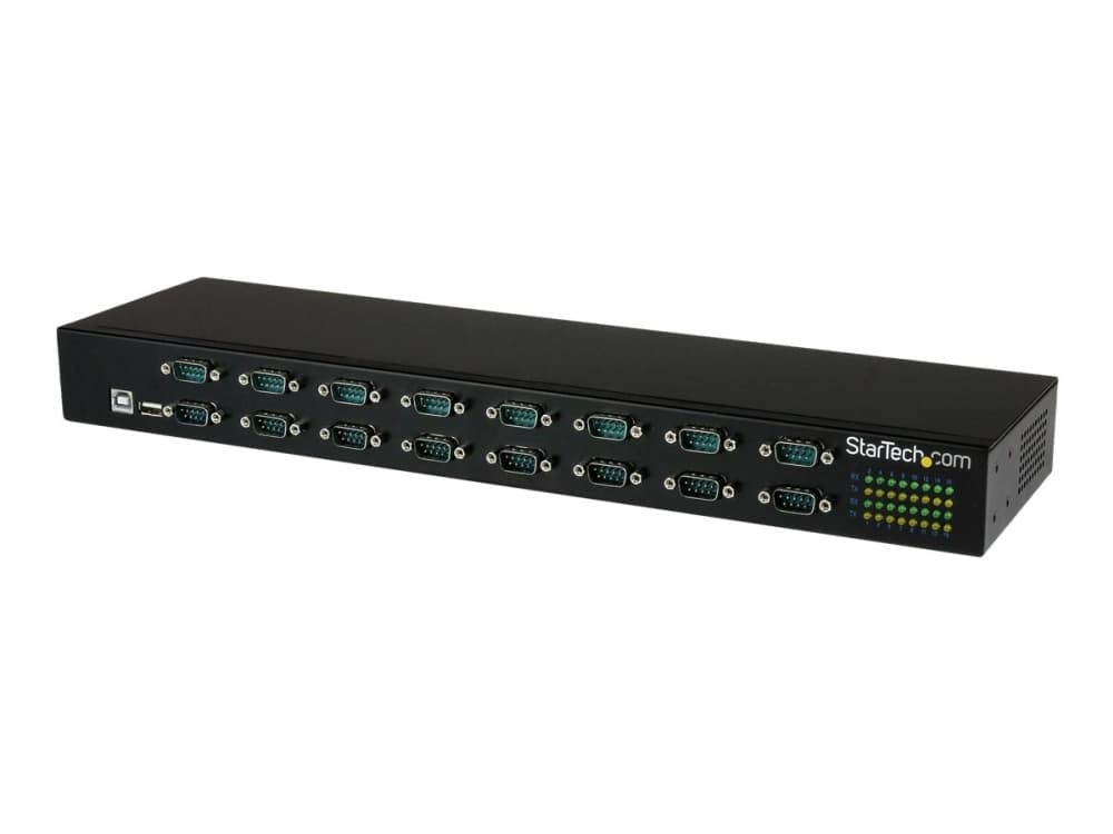StarTech.com ICUSB23216FD, USB 2.0 Type-B, Sarja, 480 Mbit/s, Musta, Terästä, 36 W