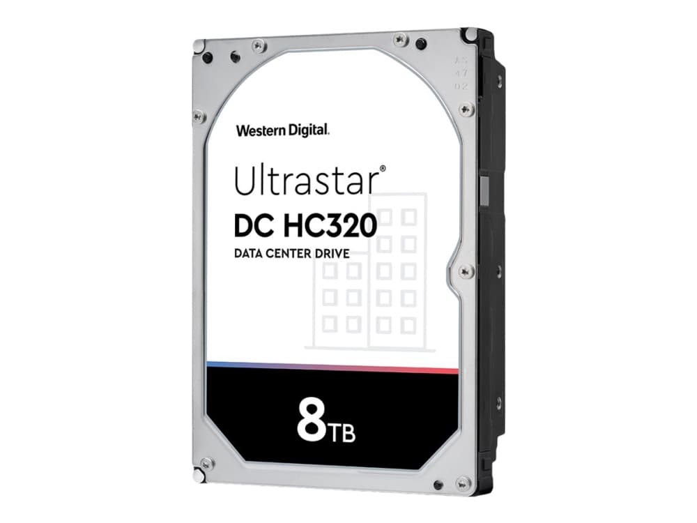 WD Ultrastar DC HC320 HUS728T8TL5204 - Kiintolevyasema - 8 TB - sisäinen - 3,5 - SAS 12Gb/s - 7200 rpm - puskuri: 256 MB