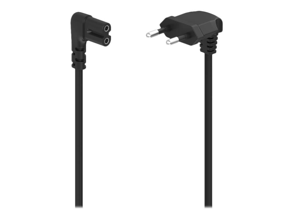 Hama - Strømkabel - Europlug vinklet til power IEC 60320 C7 vinklet - AC 230 V - 5 m - formet - lajittelu