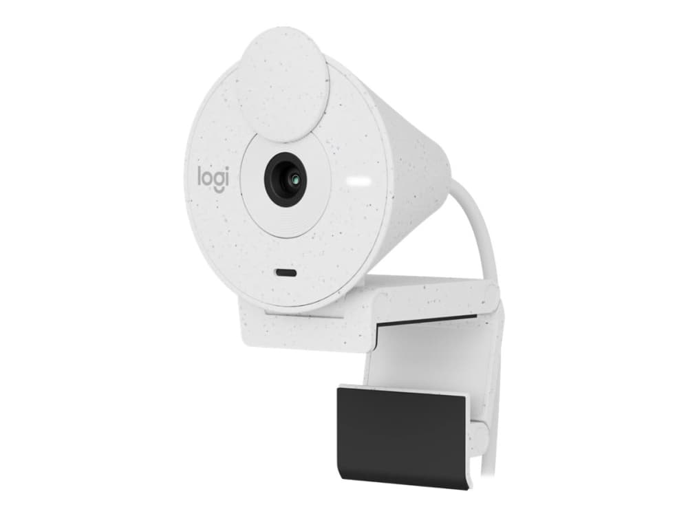 Logitech BRIO 300 - Verkkokamera - Full HD - 1920 x 1080 - indbygget mikrofoni - USB-C - luonnonvalkoinen