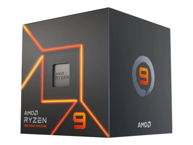 AMD Ryzen™ 9 7900 - 3,7 GHz/5,4 GHz - 12 ydintä - 24 säiettä - 64 Mt välimuisti - Kanta AM5 - Laatikko | AMD Wraith Prisma