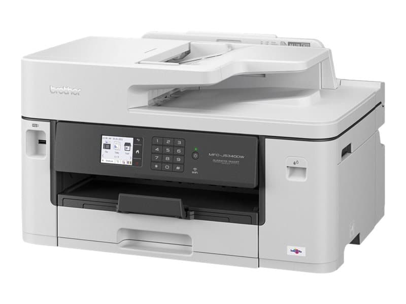 Brother MFC-J5340DWE - Monitoimitulostin - farve - blækprinter - A3/Ledger (medie) - op til 28 spm (udskriver) - 250 ark - 14.4 Kbps - USB 2.0, LAN, Wi-Fi(n), USB vært
