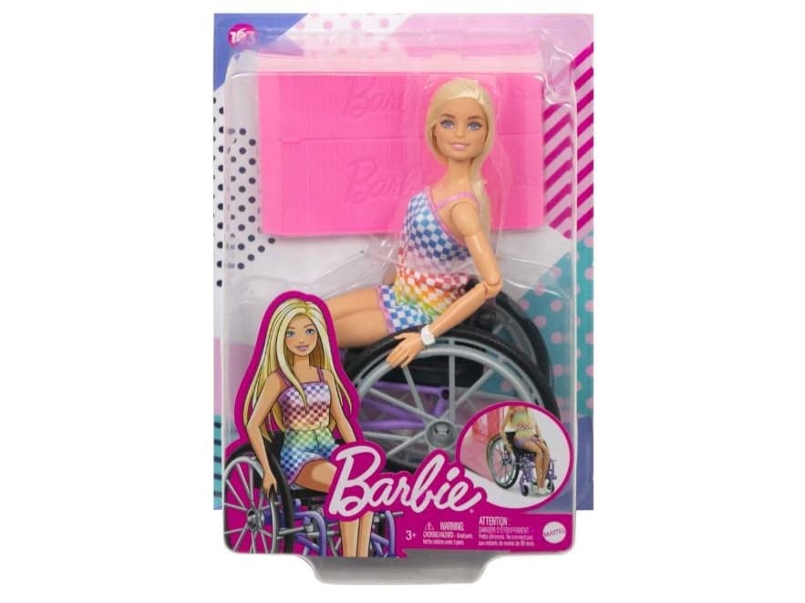 Barbie Fashionista Wheelchair Checkers