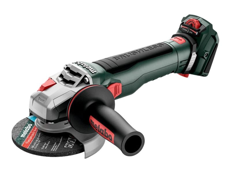 Metabo 613057840, 10000 RPM, 12,5 cm, Akku, 1,8 kg, Harjaton moottori - SOLO