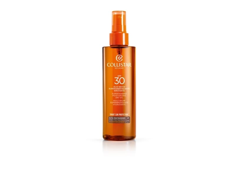 Collistar Supertanning Moisturizing Dry Oil Spf 30, Sunscreen oil, 200 ml,