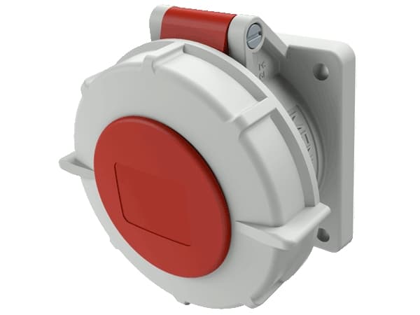 MENNEKES 228A, 5P, Suunnittelu, Ruuvit, Punainen, Valkoinen, IP67, 400 V
