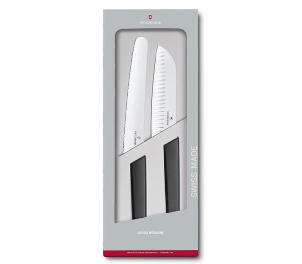 Victorinox 6. , Veitsisarja, Ruostumaton teräs, Polypropeeni, Ruostumaton teräs, Musta, 22 cm