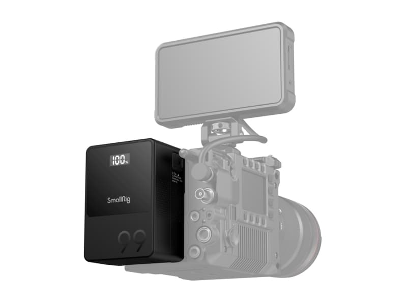 SmallRig VB99, Universaali, camera/ camcorder / monitor / wireless transmitter / video light, etc., Musta, Polykarbonaatti (PC), 14.8 V, 99 W