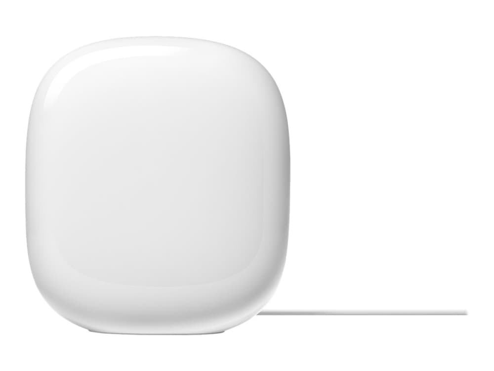Google Nest Wifi Pro 1-Pk, IEEE 802.11s, WPA3, 22,5 W, Taulukko, Valkoinen, Sisäinen