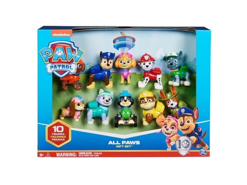 PAW Patrol All Paws Gift Set, 3 vuosi/vuosia, Monivärinen