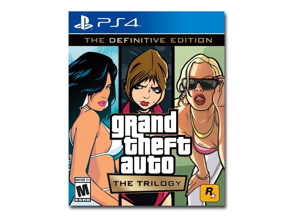 Rockstar Games Grand Theft Auto: The Trilogy - The Definitive Edition, PlayStation 4, M (Mature)