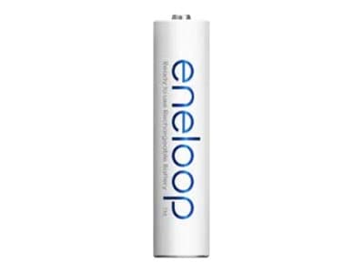 Panasonic BK-4MCDE/8BE, Ladattava akku, AAA, 1,2 V, 8 kpl, 800 mAh, Valkoinen