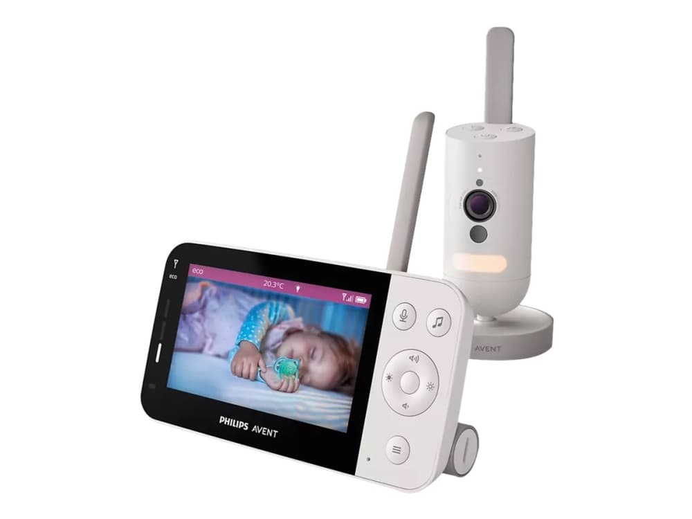 Philips AVENT Connected SCD921/26 Yhdistettävä itkuhälytin, 1920 x 1080 pikseliä, 400 m, Android, iOS, Wi-Fi, 2.4 GHz, Kamera