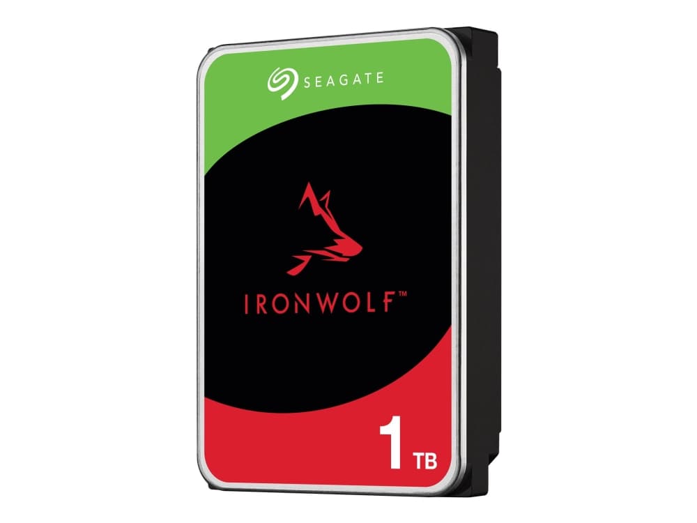 Seagate IronWolf ST1000VN008 - Kiintolevy - sisäinen - keskim. 3 vuotta Seagate Rescue Data Recovery