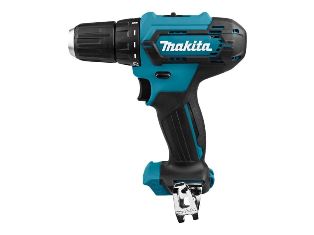 Makita DF333DZJ - Porakone/porakone - akkuporakone - 2-nopeuksinen - avaimeton poranterä 10 mm - 30 N-m - ei akkua, ei laturia - 12 V - SOLO