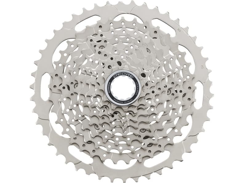 Shimano CS-M4100, Cykelkassette, Maastopyörä, Ruostepintainen jalka, Rustfrit stål