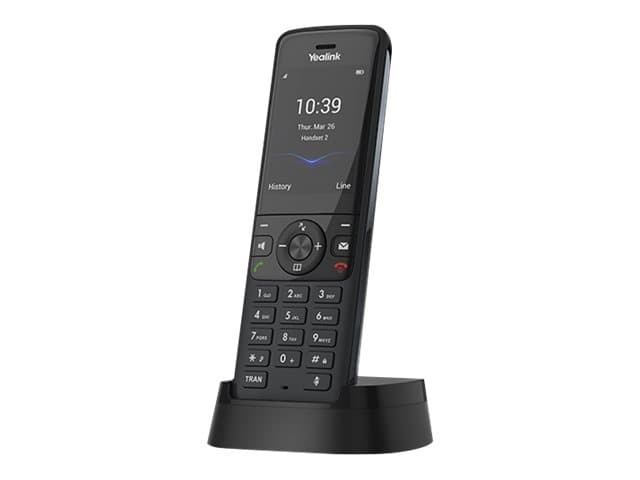 Yealink W78H, Musta, TFT, 6,1 cm (2.4), 240 x 320 pikseliä, 21 h, 166 h