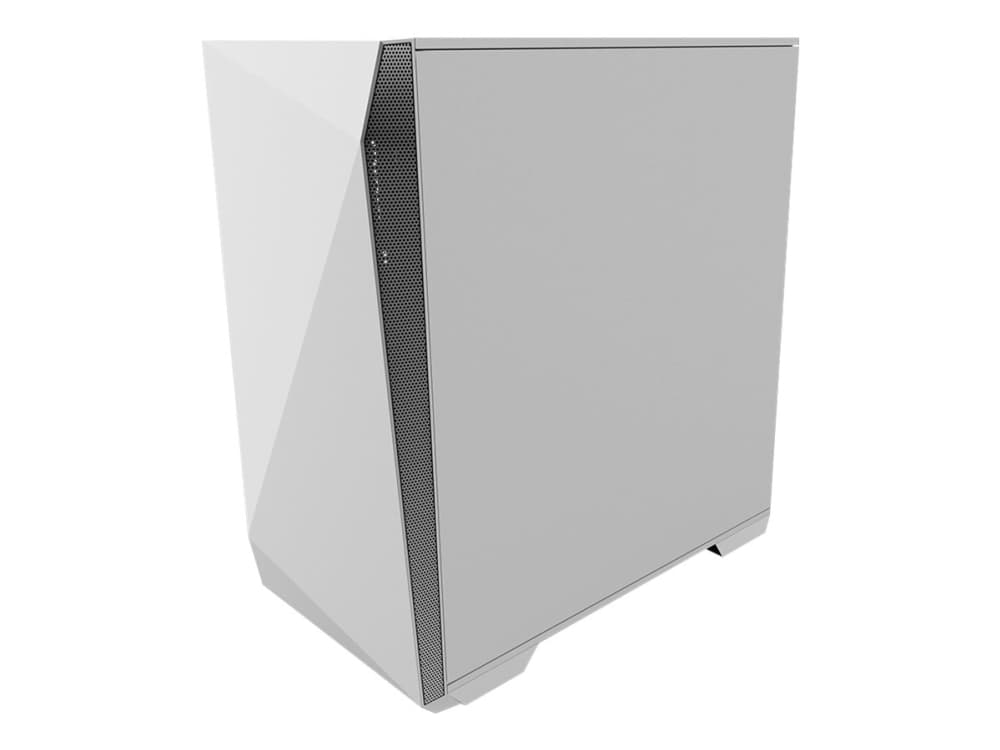 Zalman Z1 Iceberg White - mATX Mid Tower PC Case/Pre-installed fan 2 x 120mm in, Mini Tower, PC, Valkoinen, mikro ATX, Mini-ITX, Muovi, Terästä, Karkaistu lasi, 16 cm