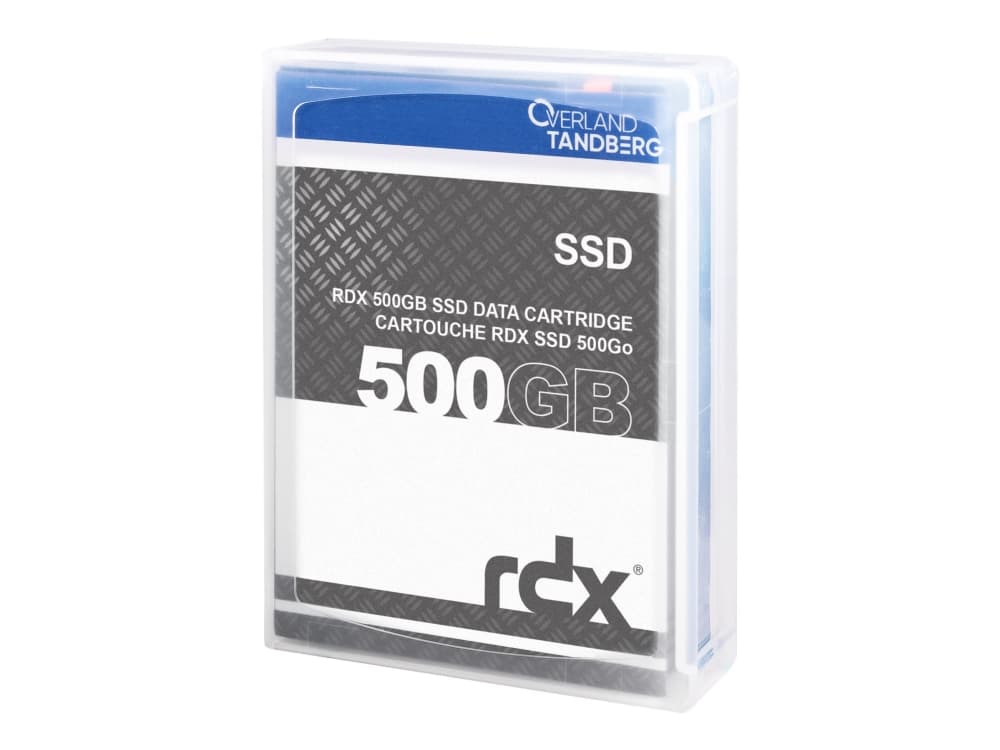 Overland Tandberg RDX QuikStor - RDX - 512 Gt - P/N: 8636-RDX, 8660-RDX, 8666-RDX, 8667-RDX, 8668-RDX, 8669-RDX, 8697-RDX, 8698-RDX