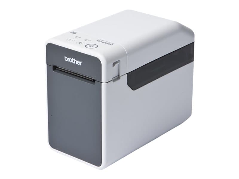 Brother TD-2125NWB, Suoralämpö, 203 x 203 DPI, 152,4 mm/s, Langallinen, musta, Valkoinen