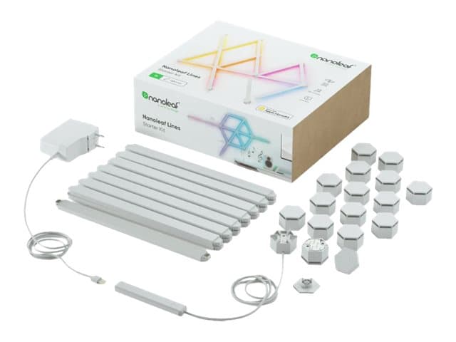 Nanoleaf Lines Starter Kit, Muu, Valkoinen, IP20, RGB, 6500 K, 1200 K