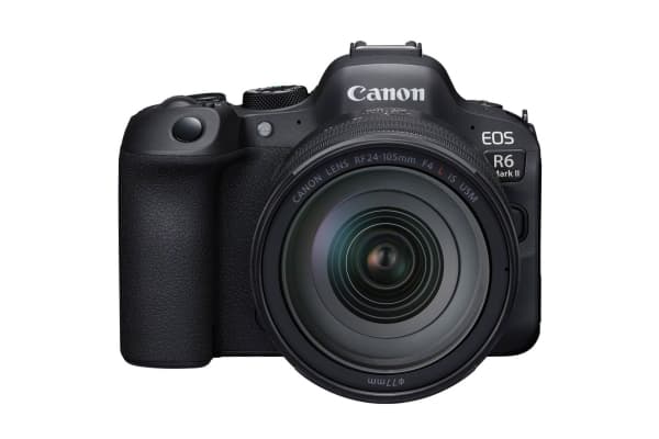 Canon EOS R6 Mark II + RF 24-105mm F4 L IS USM, 24,2 MP, CMOS, Kosketusnäyttö, 588 g, Musta