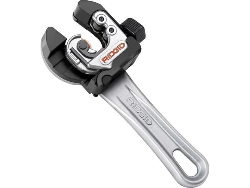 Miniputkileikkuri ja räikkä - Ridgid ja apujousimekanismi 6-28mm