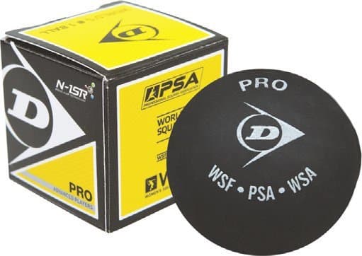 Dunlop Sport 700108 Squash Ball Yellow Dot 12 kpl (SQBAP) (SQBAP)