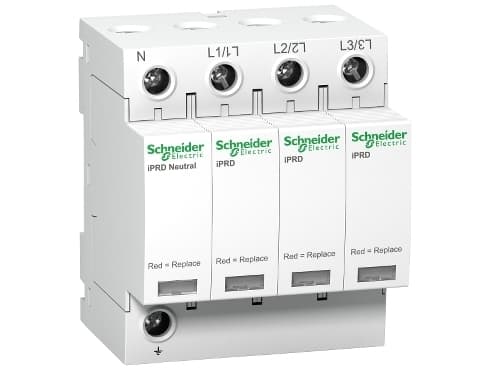 SCHNEIDER ELECTRIC Ylijännitesuoja Acti9 iPRD8r 8kA 3PN 350V kaukosäätimellä varustettuna