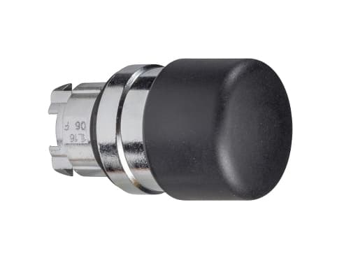 Schneider Electric ZB4, Nappi, Musta, IP66, IK06, Luokka I, 66 g