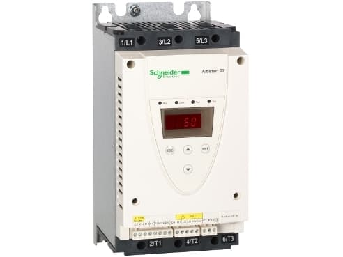 Schneider Electric ATS22D47Q, IP20, 230 - 440 V, 45/66 Hz, -10 - 40 °C, 0 - 95%, 130 mm