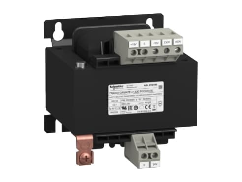 Phaseo ABL6 muuntaja, 400 / 230 V AC, 24 V AC, 100 VA