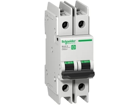 SCHNEIDER ELECTRIC Automaattirengas Multi9 C60bp 2P C-karakteristik 10A 480Y/277 UL489