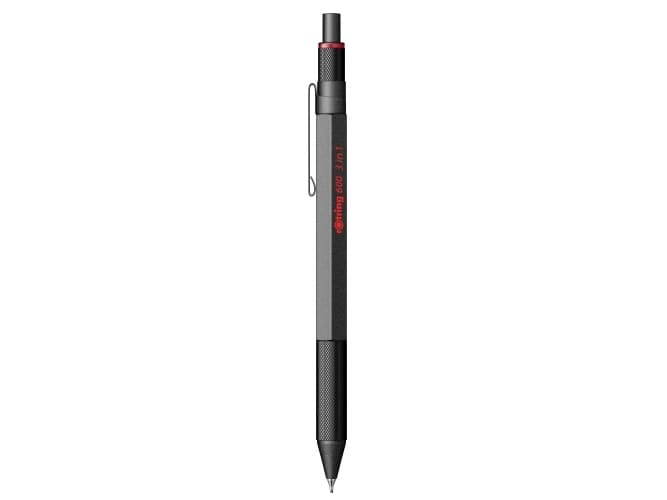 Rotring 2164108, Musta, Messinki, Musta, Sininen, Punainen, Kahdeksankulmainen, Terästä, 0,5 mm