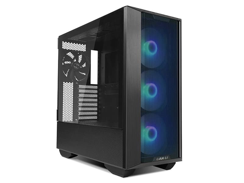 Lian Li LANCOOL III, Midi Tower, PC, Musta, Läpinäkyvä, ATX, EATX, mikro ATX, Mini-ITX, Alumiini, SGCC, Karkaistu lasi, Multi