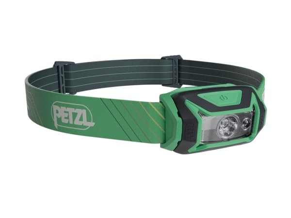 Petzl TIKKA CORE, Taskulamppu otsanauhalla, Vihreä, IPX4, 2 lm, 450 lm, 5 m
