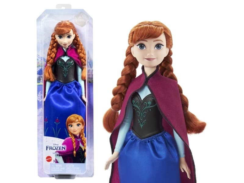Mattel Anna, Muotinukke, Naaras, 3 vuosi/vuosia, Tyttö, 323,9 mm, 100 g