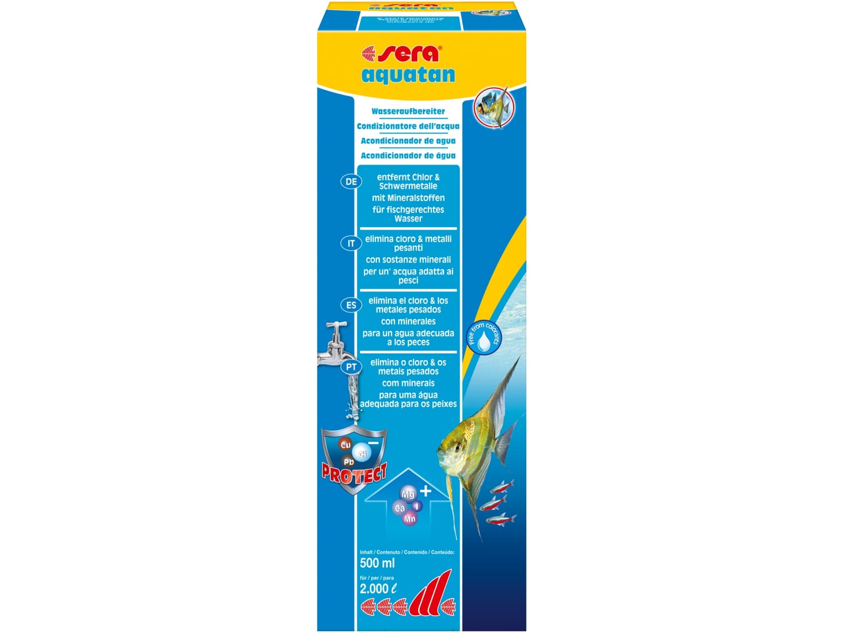 Juusto AQUATAN-pullo 500 ml/2000 l