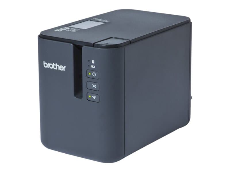 Brother PT-P900WC, HSE/TZe, Lämpösiirto, 360 x 360 DPI, 60 mm/s, Langallinen & langaton, musta