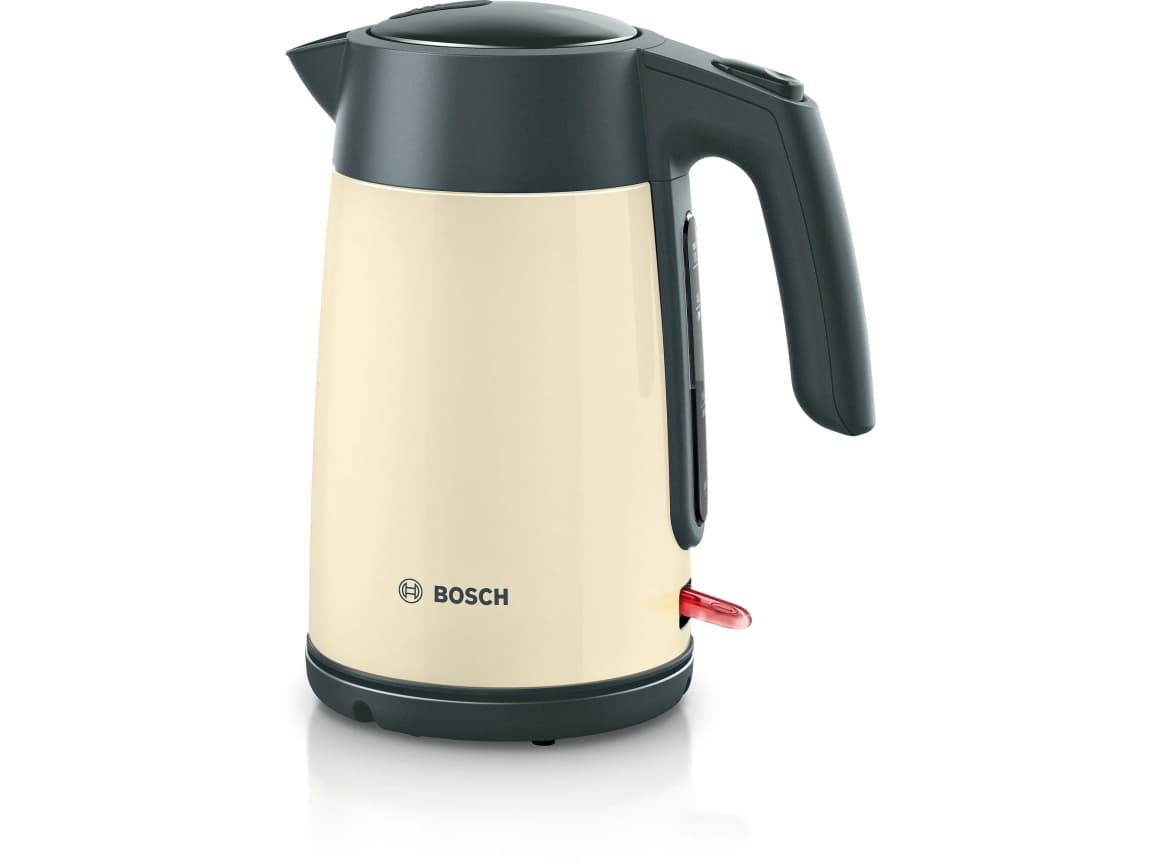 Bosch TWK7L467, 1,7 L, 2400 W, Shampanja, Ruostumaton teräs, Veden tason ilmaisin, Ylikuumenemissuoja
