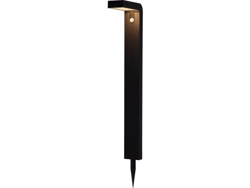 EGLO BARACCONI AURINKO JALUSTA PIIKKI 300LM 2200MAH M/SENSOR MUSTA
