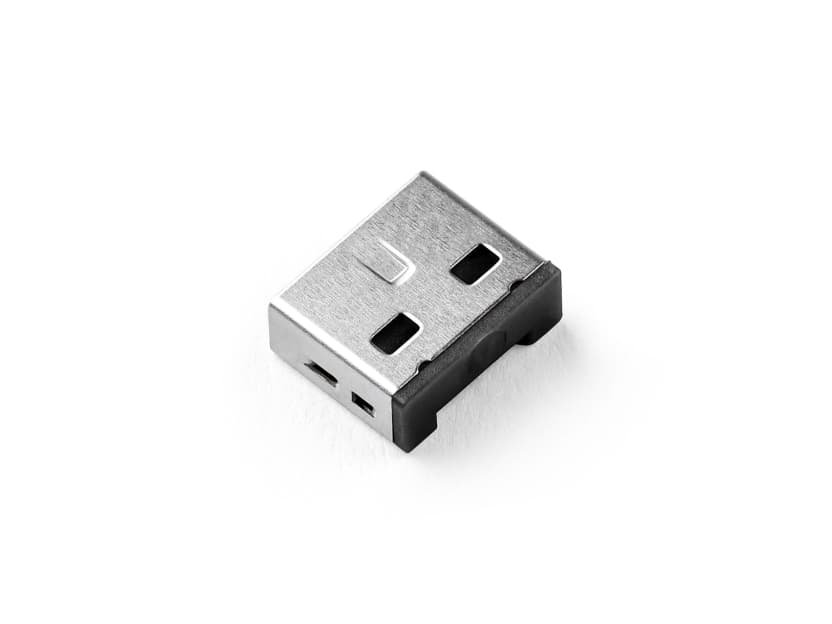 Smartkeeper UL03P1BK, Portin lukitsin, USB A-tyyppi, Musta, Muovi, 10 kpl, Muovipussi
