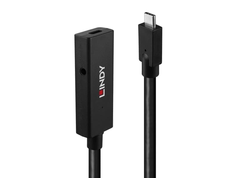 Lindy 5m USB 3.2 Gen 2 C/C aktiivinen jatkojohto