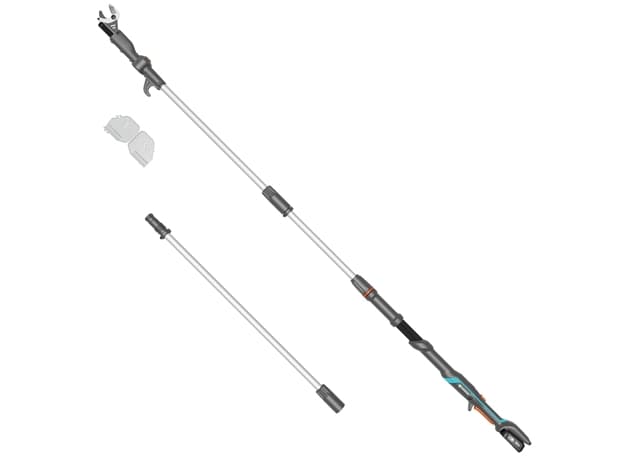 GARDENA OKSASAKSET 360 CM AKKU 18 VOLTTIA SIS. AKKU JA LATURI