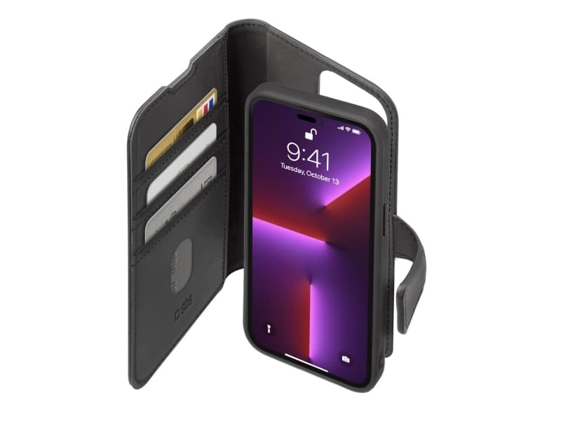 SBS Duo Mag, Folio-kotelo, Apple, iPhone 14 Pro Max, 17 cm (6.7), Musta