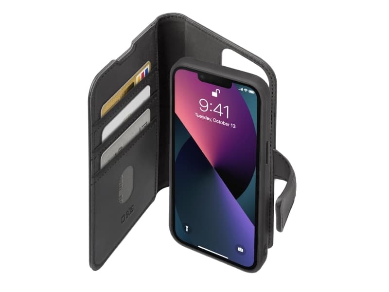 SBS Duo Mag, Folio-kotelo, Apple, iPhone 14 Plus, 17 cm (6.7), Musta