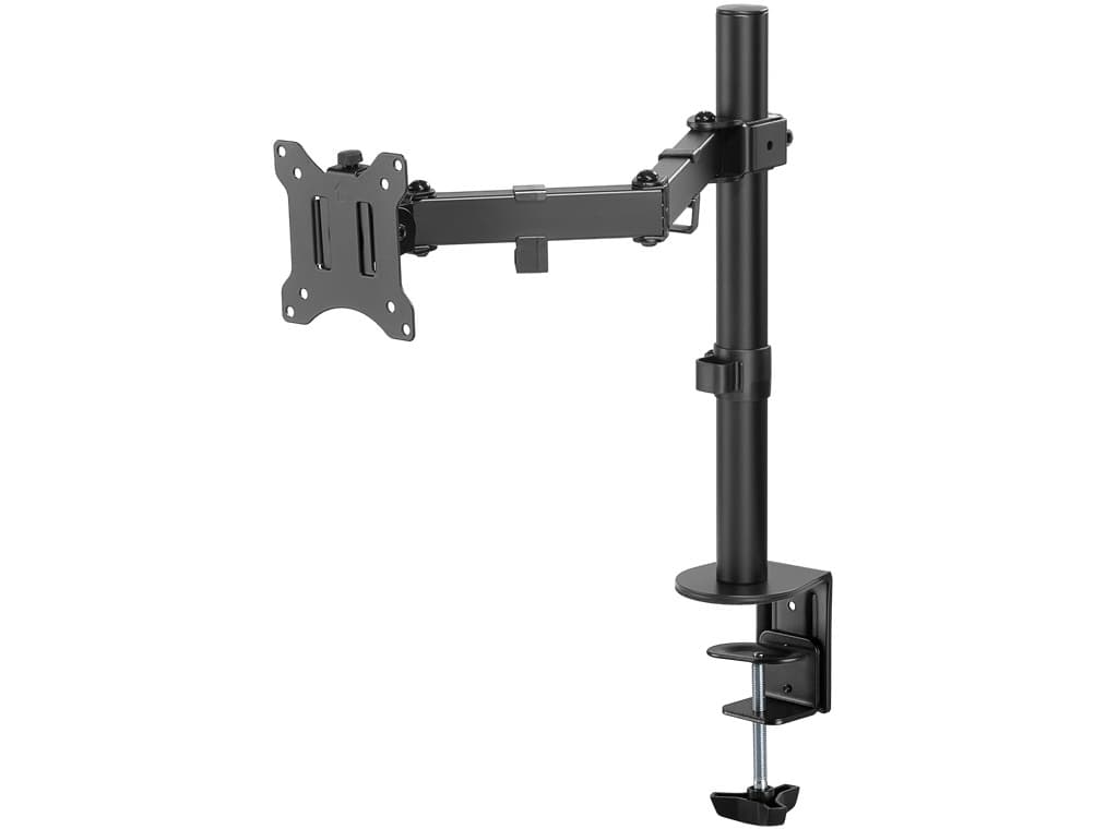 Goobay 58528, 8 kg, 43,2 cm (17), 81,3 cm (32), 100 x 100 mm, Korkeudensäätö, Musta