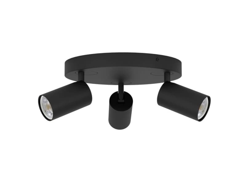 EGLO TELIMBELA-Z SPOT RGB 3X345LM 2700-6500K MUSTA