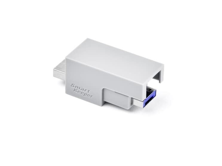 SmartKeeper Basic USB-kaapeli lukko tummansininen
