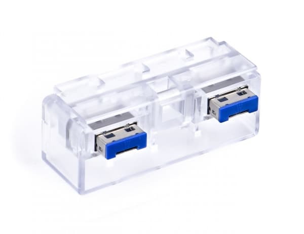 Smartkeeper CSK-NM10/P4, Portin lukitsin, RJ-45, Läpinäkyvä, Muovi, 1 kpl, 60 mm